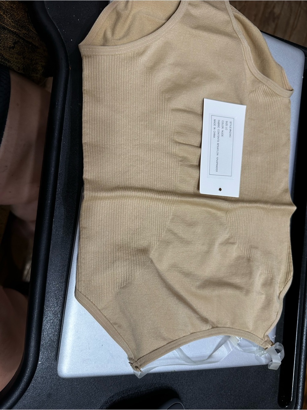 Nude camisole large child. Never worn.  Used for dance